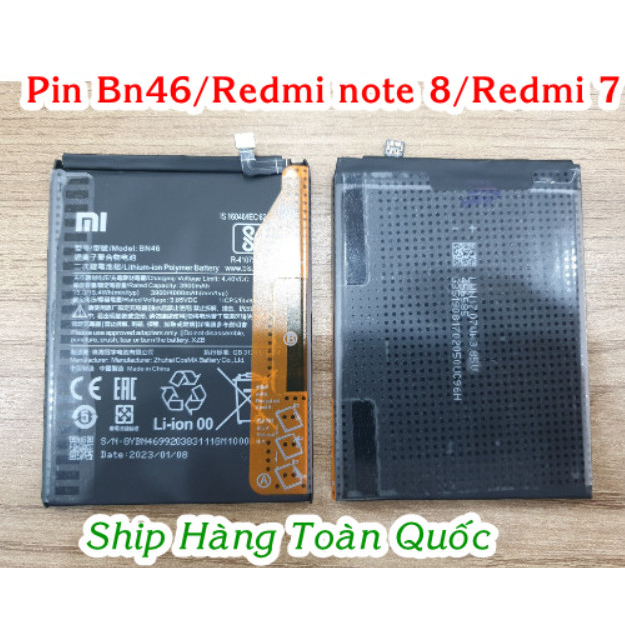 Pin BN46/Redmi 7/Note 8 -Xiaomi