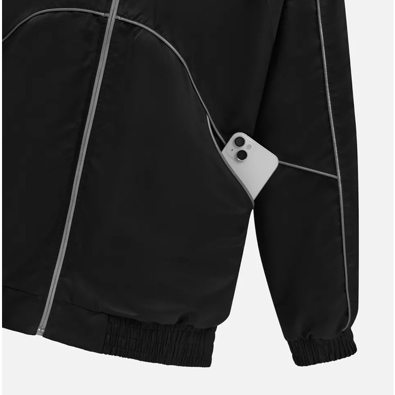 Áo khoác dù Nam Nữ 2 lớp in Nowsaigon phối line mẫu mới 2023 siêu hot trend LDBLkhoac309 309