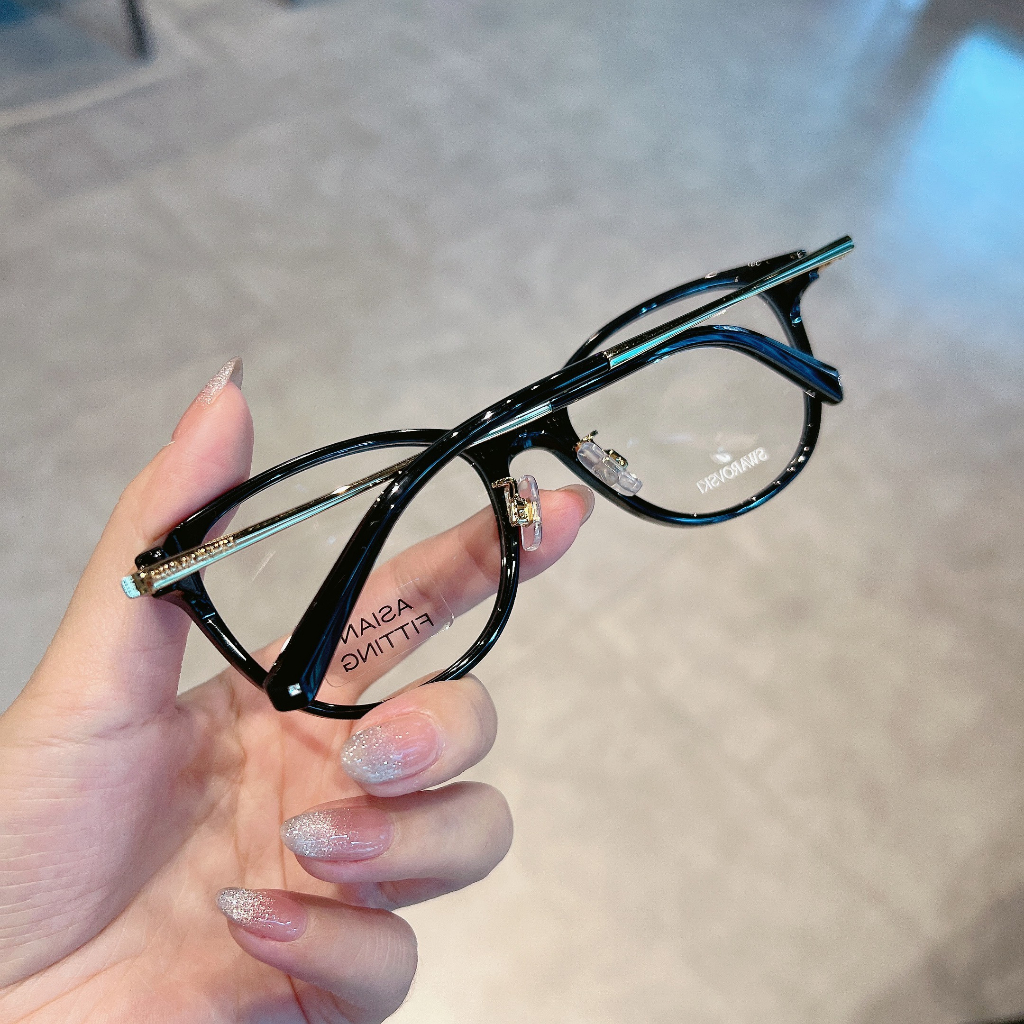 Gọng kính nữ Swarovski SK5354 001 black fullbox