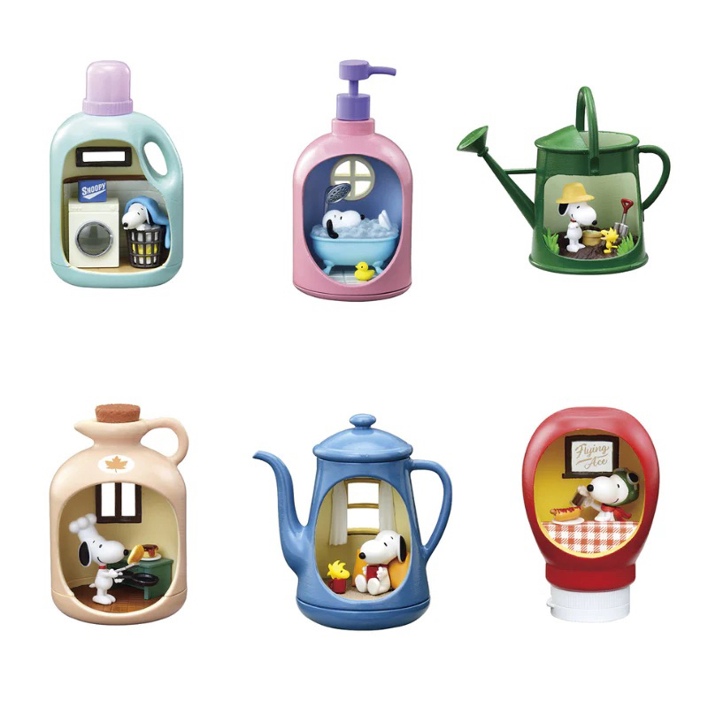 BLIND BOX HỘP NGẪU NHIÊN SNOOPY LIFE IN A BOTTLE