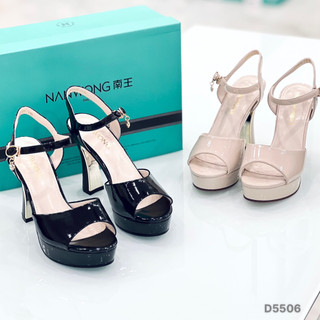 Sandal nữ - sandal gót cao 10cm trợ đế trước sdg a82d5506