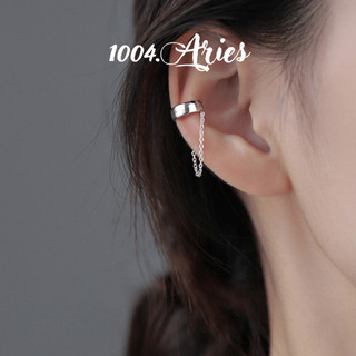 Khuyên tai kẹp nữ 2 kiểu basic - 1004.ARIES