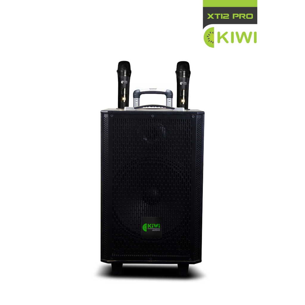 Loa Bluetooth, loa Kéo, loa Karaoke KIWI XT12 Pro - Bass 30 - Công suất ổn định 60W - Hàng chính hãng -Bảo hành 12 tháng