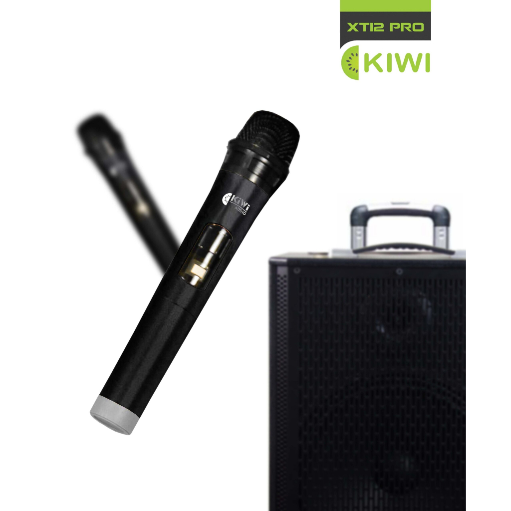 Loa Bluetooth, loa Kéo, loa Karaoke KIWI XT12 Pro - Bass 30 - Công suất ổn định 60W - Hàng chính hãng -Bảo hành 12 tháng