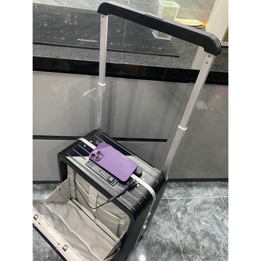 Vali samsonite khung nhôm nội địa Mỹ , khóa TSA TIÊU chuẩn quốc tế bảo mật chống trộm chống cạy ( bảo hành trọn đời)