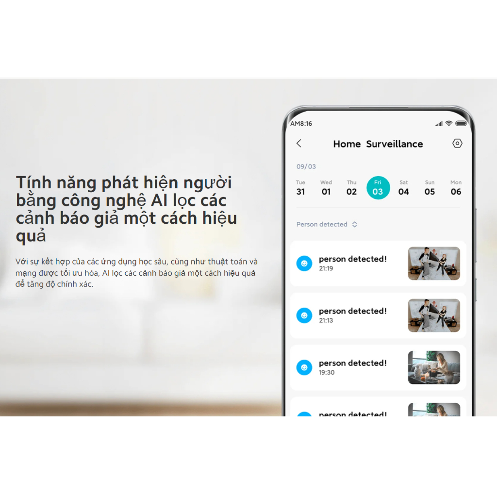 Camera quan sát Xiaomi C300 Mi Home 360 2K Bản quốc tế - Bảo hành chính hãng