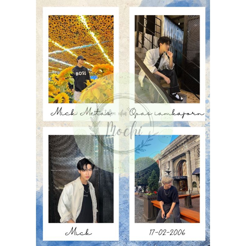 Card pola des của BrightWin, JoongDunk, PondPhuwin, GemFourth, Mick