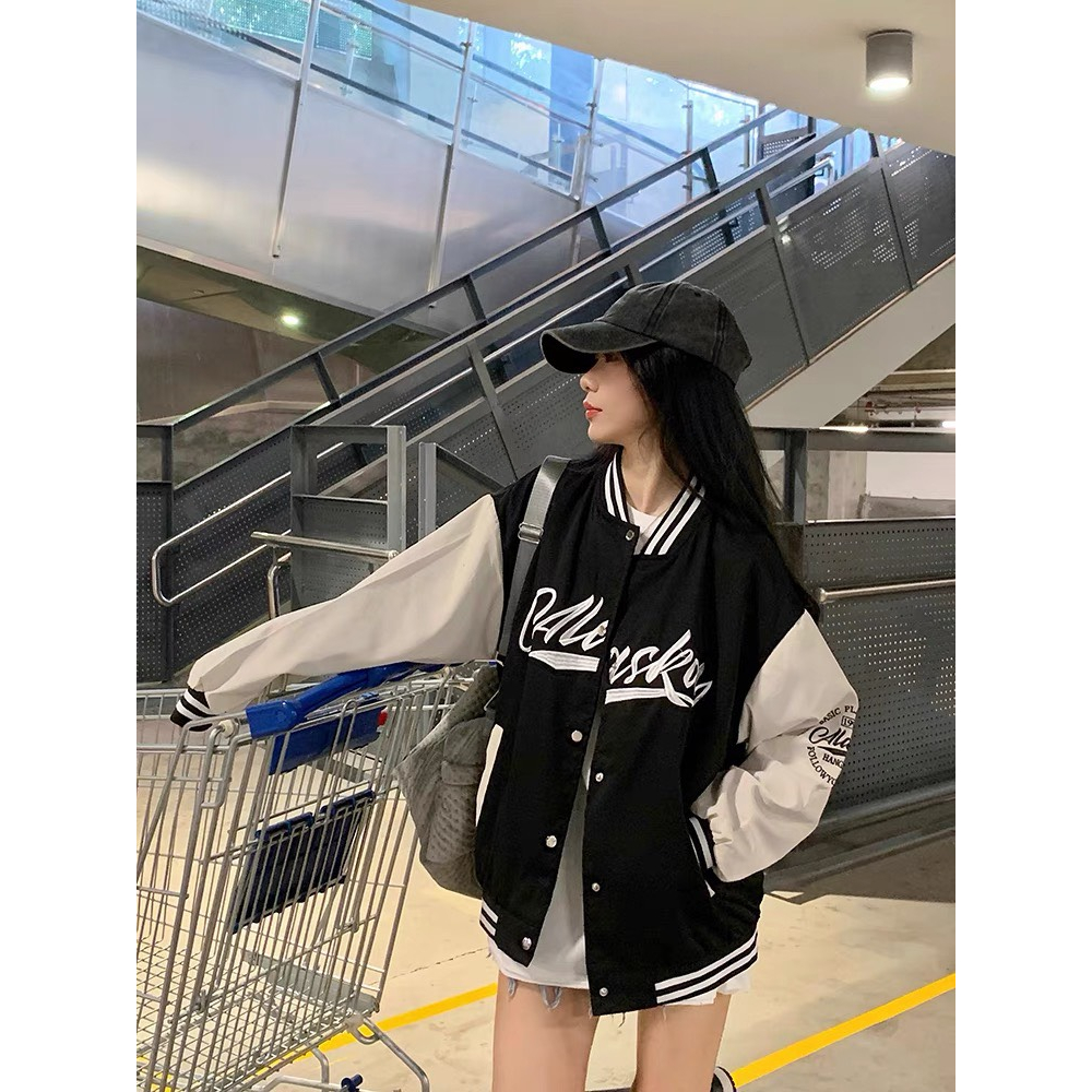 Áo khoác bomber nam nữ local brand unisex, form rộng