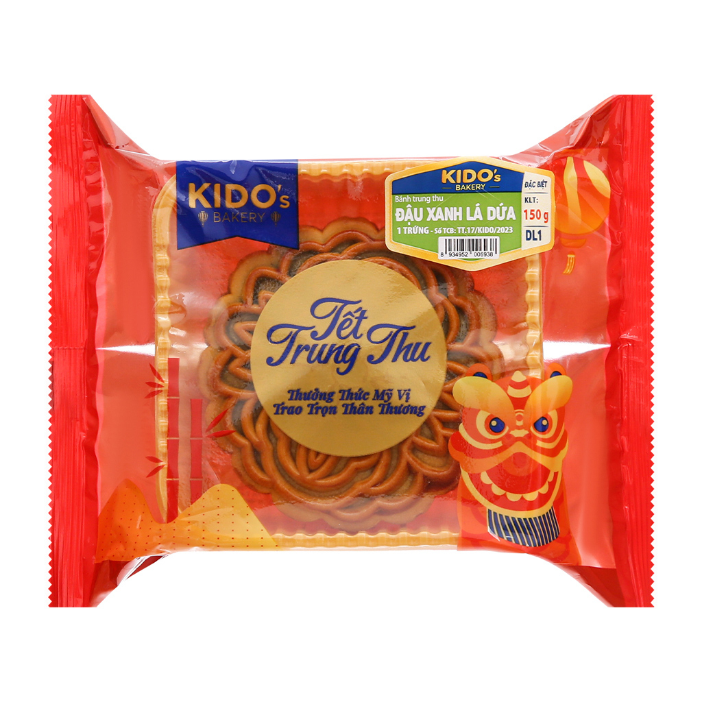 Bánh trung thu Kido's Bakery 2023 ( Kèm túi & hộp giấy )