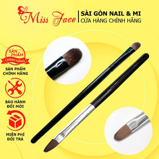 Chổi phen đầu móng - Cọ đắp Gel đầu tròn giá siêu rẻ - Cọ chùi french móng - cọ đắp gel lấy gel mini