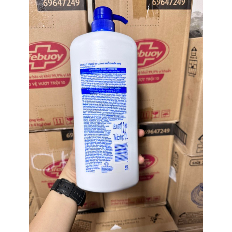 Dầu Gội Head&shoulders 1200ml