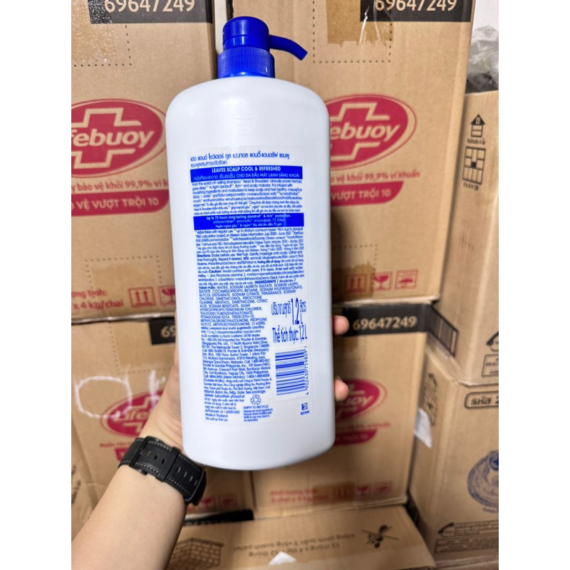 Dầu Gội Head&shoulders 1200ml