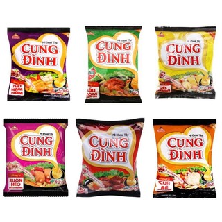 Combo 5 gói mì tôm cung đình 80 g