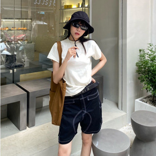 Áo thun cotton basic Alkyne Baby Tee