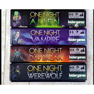 Ma sói một đêm - one night ultimate - tiếng anh - nhiều phiên bản