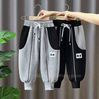 Quần nỉ bông cho bé trai 14-19kg ấm áp