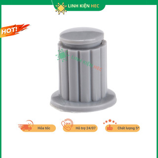 Núm vặn biến trở / núm chiết áp WXD3-13-2W màu xám linhkienhec