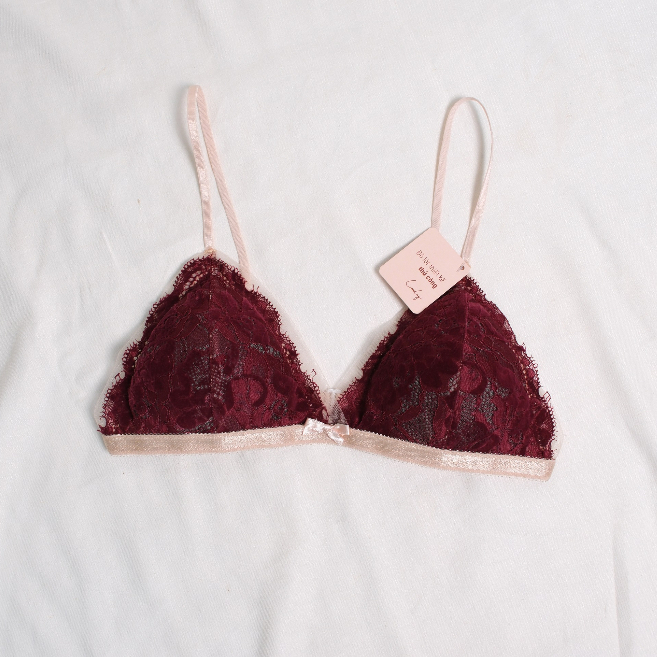 Áo Bralette lưới cẩm chướng LAMLUY