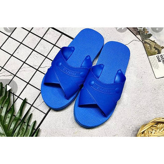 Dép xốp quai ngang khách sạn 43 xanh biển