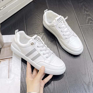 Giày lười slip on nữ da mềm, giày thể thao nữ dây rút đế bằng cao cấp, Lisa M68