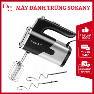 Máy đánh trứng Sokany SK-6621 công suất 800W 5 tốc độ 4 que đánh – Chính Hãng THAMES