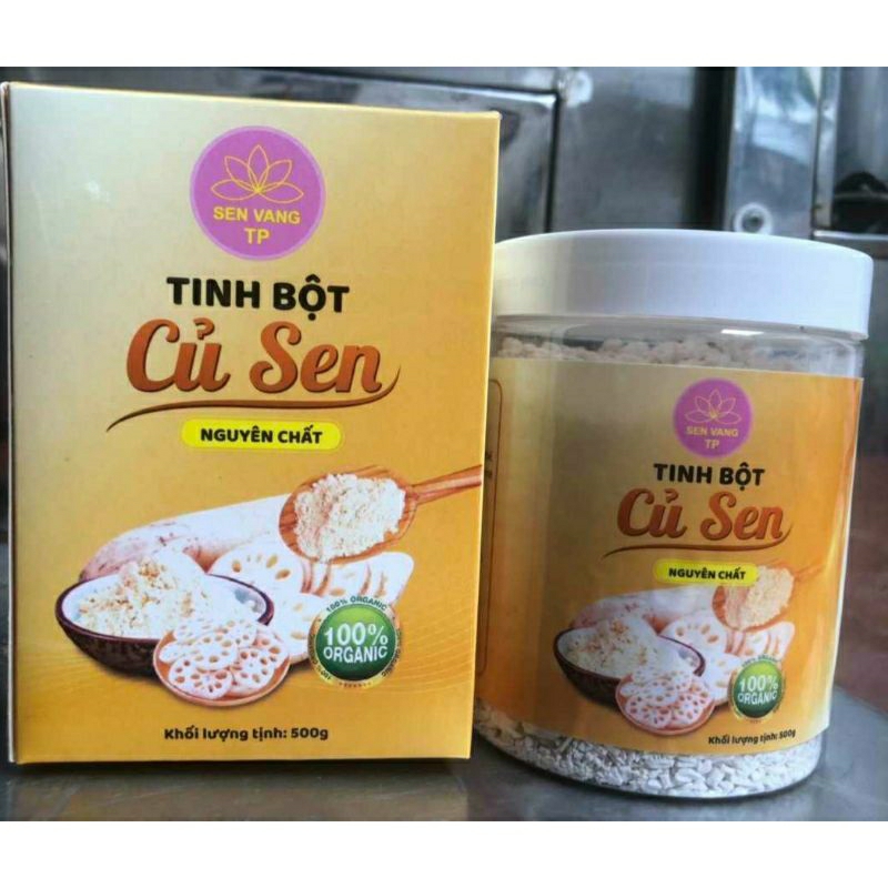 Tinh bột củ sen - HTX Sen Vàng TP