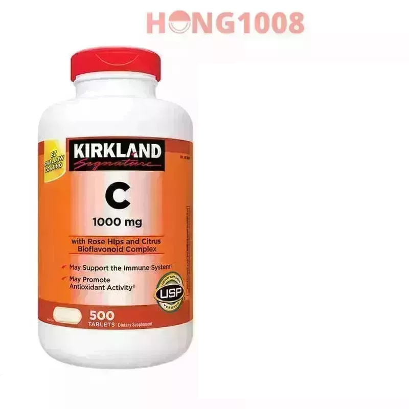 HÀNG XẤU - Viên Uống KIRKLAND Signature VITAMIN C 1000 mg 500 Viên Tăng sức đề kháng cho cơ thể shop Hong1008