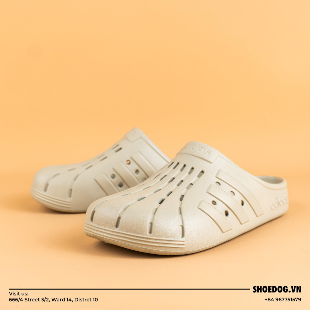 Dép adidas Adilette Clogs Màu Kem