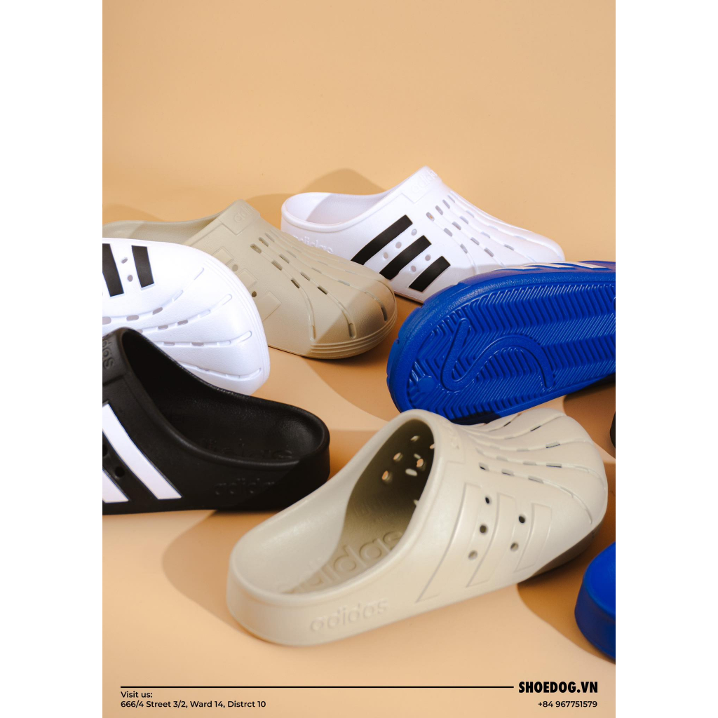 Dép adidas Adilette Clogs Màu Kem