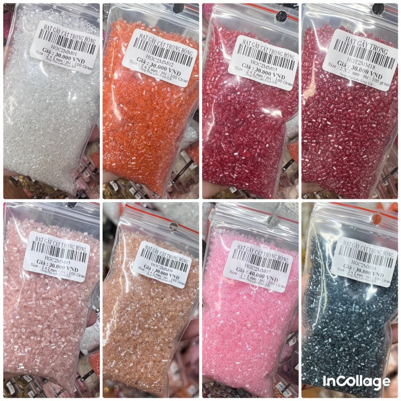 Hạt Gãy Trong Bóng 2mm