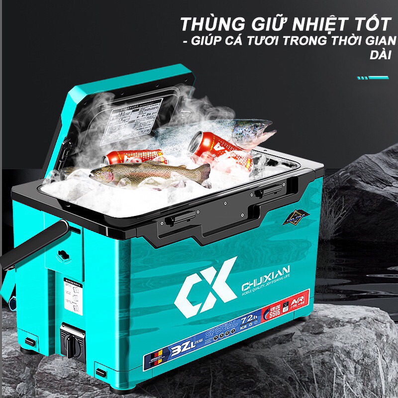 Thùng câu đài chuxian 32 lít hàng loại 1 chính hãng siêu bền