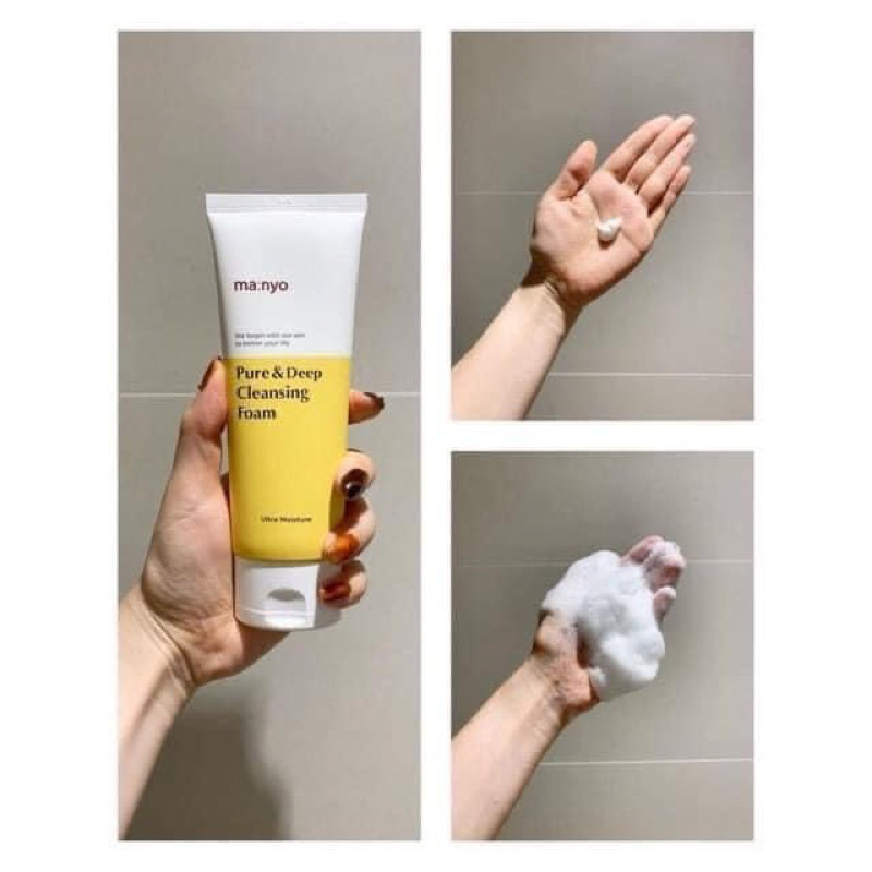Sữa rửa mặt ma:nyo Pure & Deep Cleansing Foam Chuyên dụng