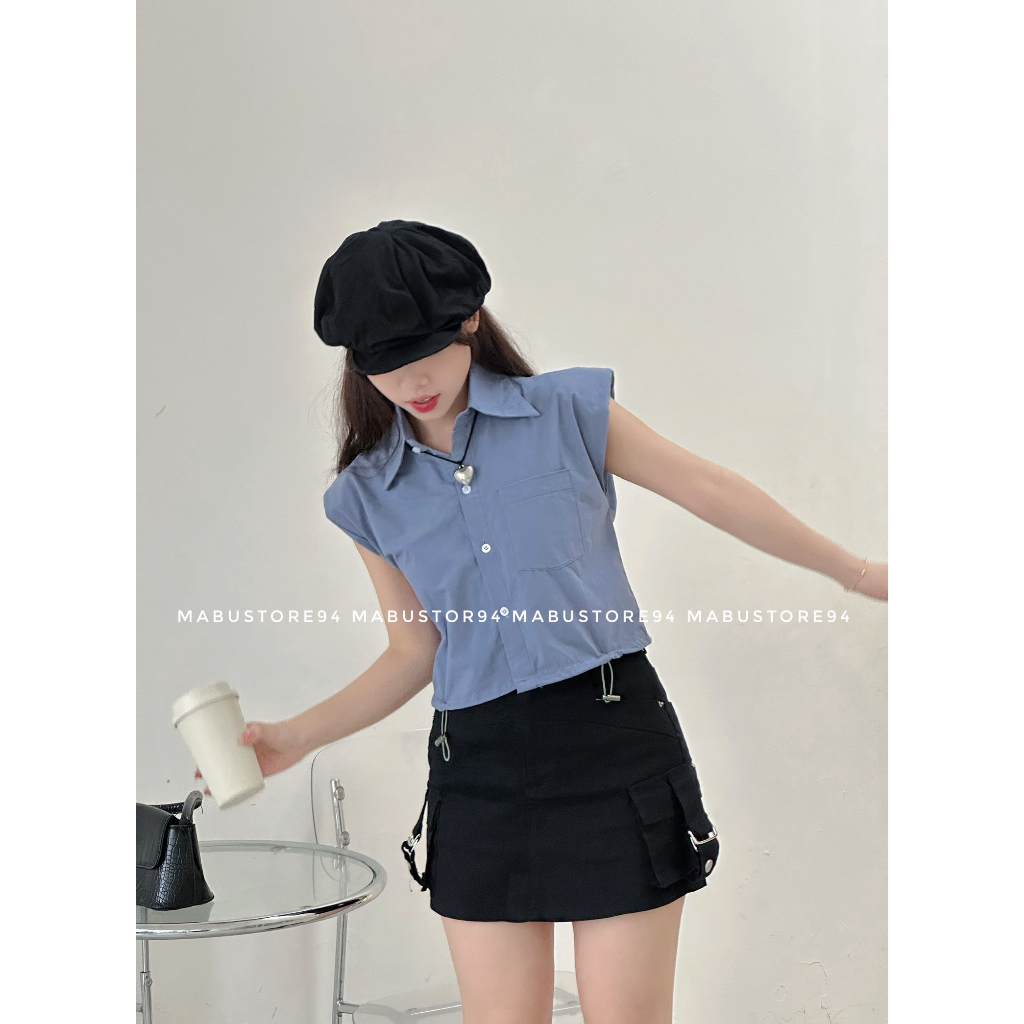 SOMI CROP CỘC TAY DÂY RÚT