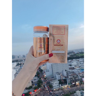 Viên Uống Trắng Da Tatio Active Gold Glutathione Nhật Bản 1850mg
