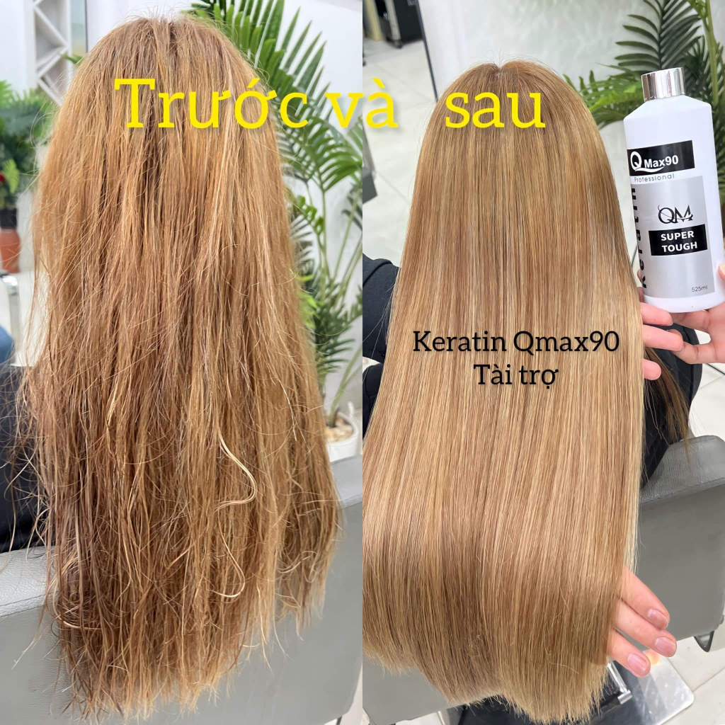 KERATIN Q-MAX 90 | Phục Hồi Tóc Cháy, Tóc Nát, Tóc Bông Xù, Tóc Hư Tổn Nặng | ThinhCoHair