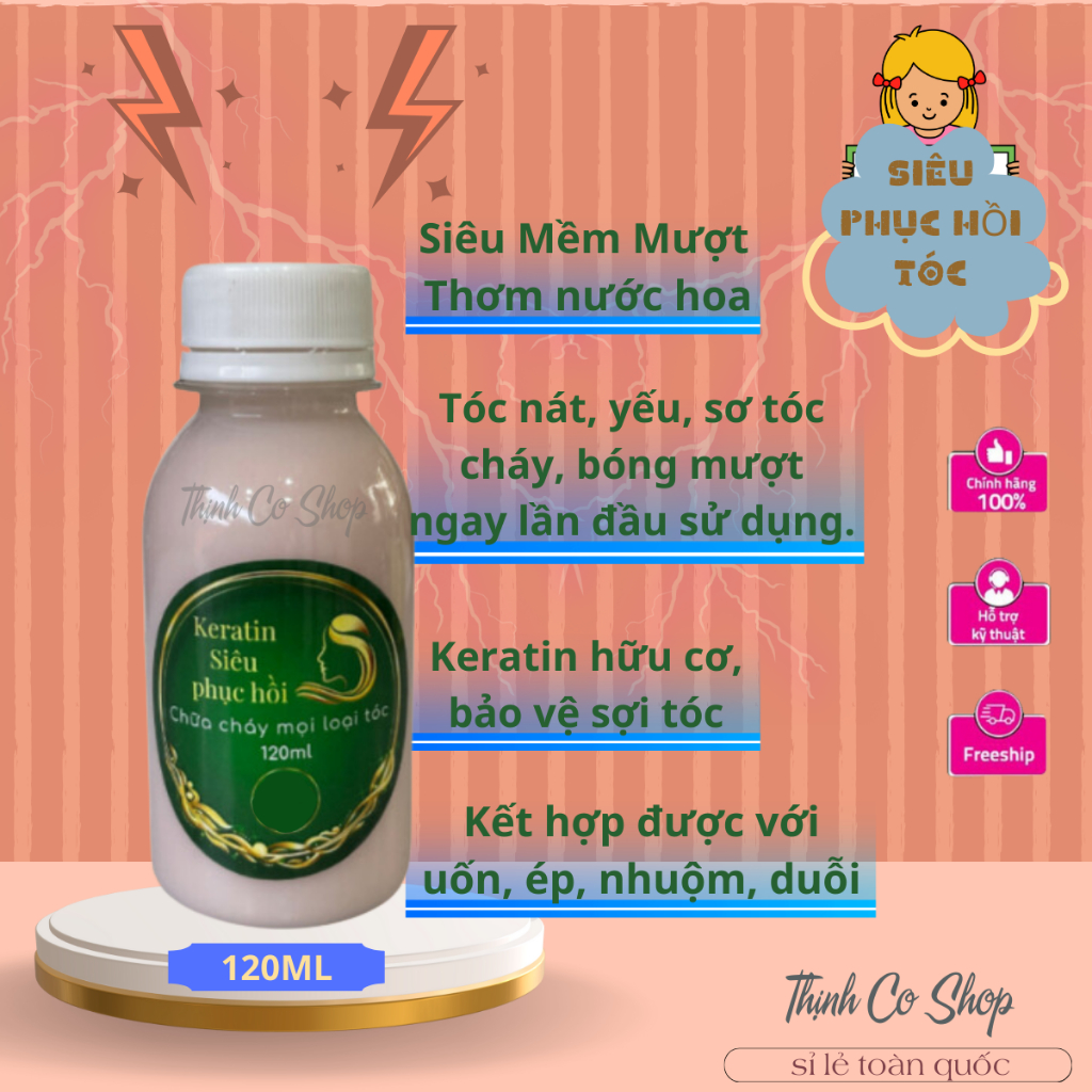 KERATIN Q-MAX 90 | Phục Hồi Tóc Cháy, Tóc Nát, Tóc Bông Xù, Tóc Hư Tổn Nặng | ThinhCoHair