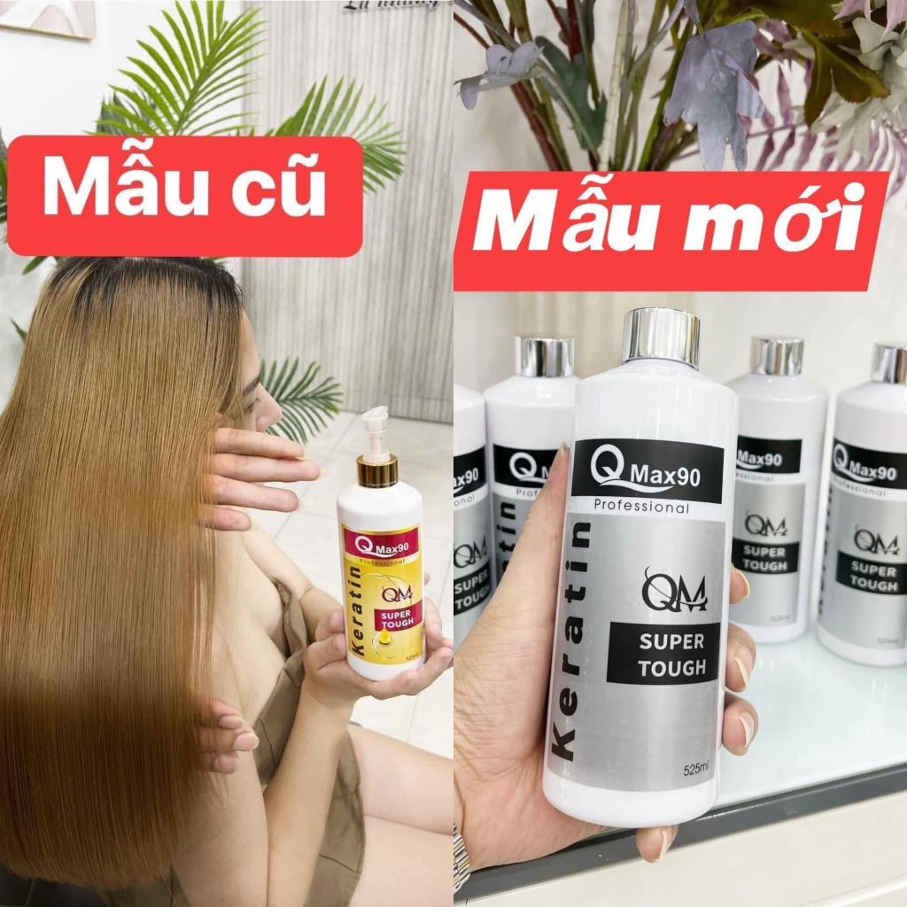KERATIN Q-MAX 90 | Phục Hồi Tóc Cháy, Tóc Nát, Tóc Bông Xù, Tóc Hư Tổn Nặng | ThinhCoHair