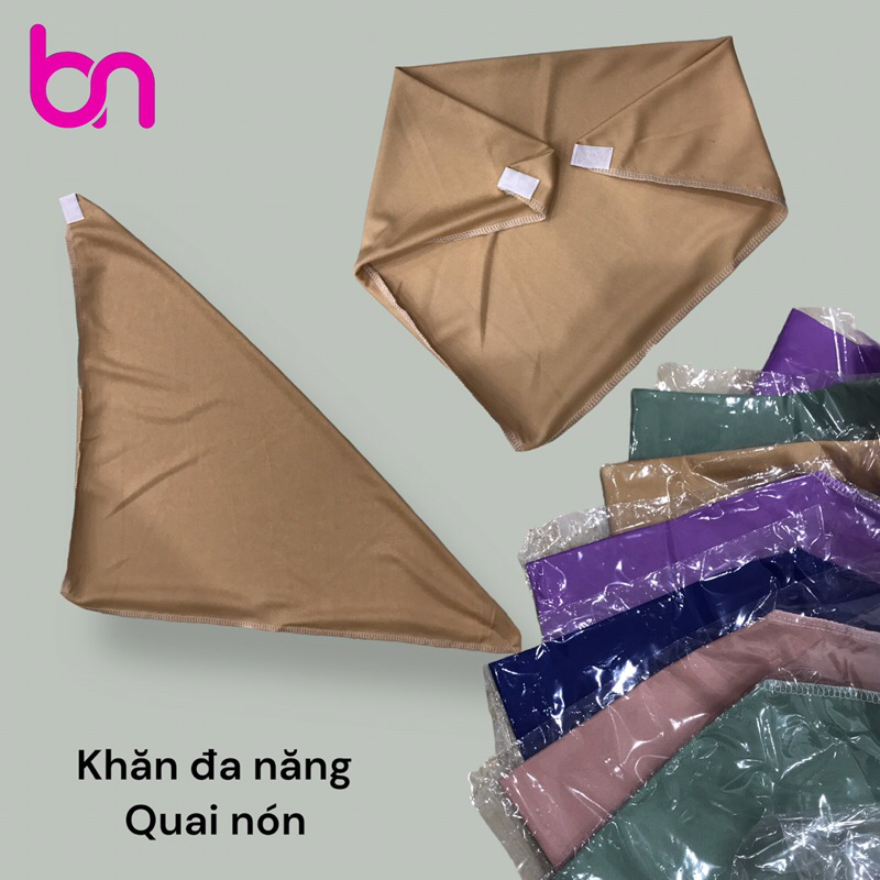 Quai nón vải thun lạnh - màu ngẫu nhiên