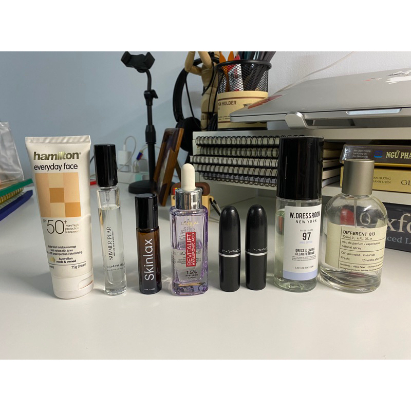 Pass serum, kcn, son, dầu dưỡng,..