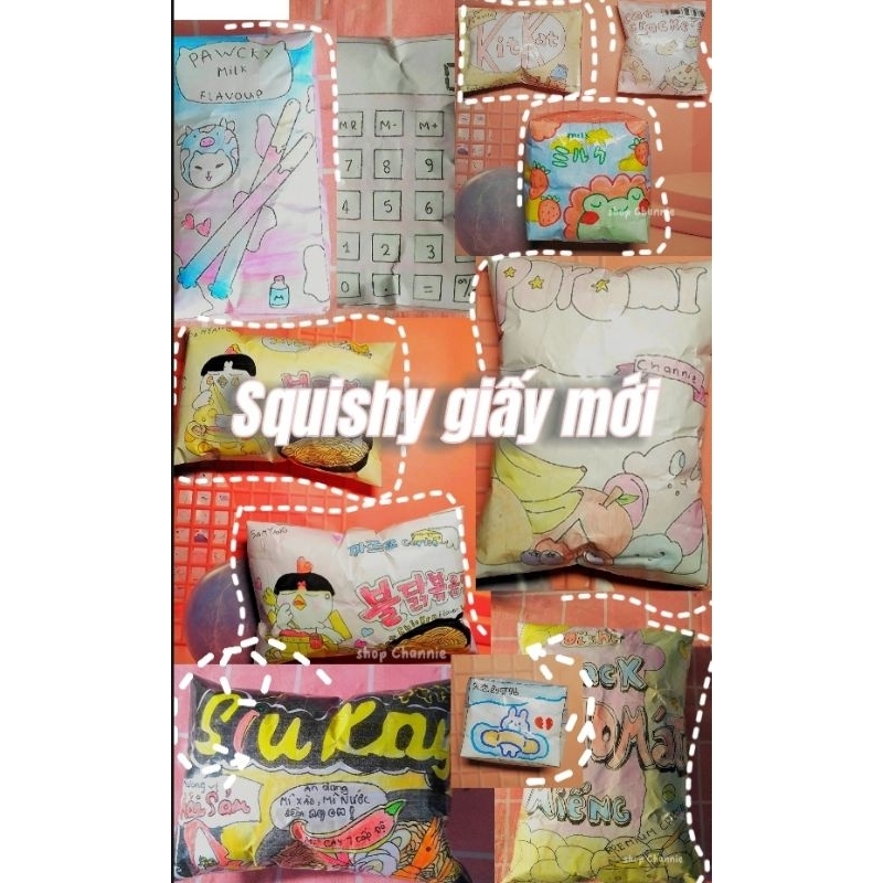 Squishy giấy dễ thương❤