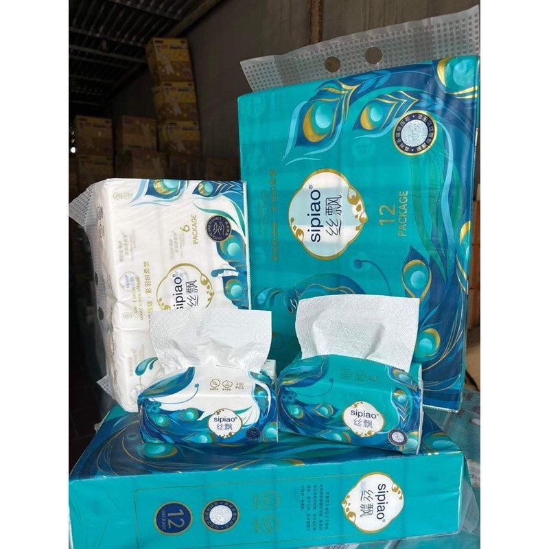 Combo 6 bich giấy khô sipao nội địa trung hàng cao cấp