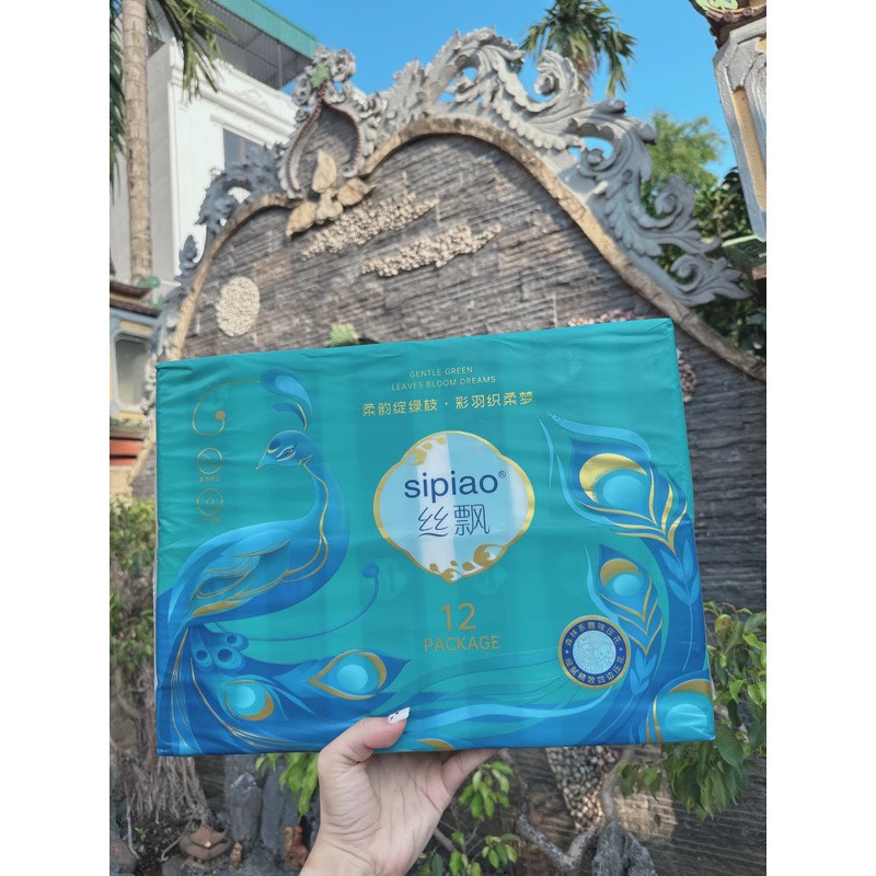 Combo 6 bich giấy khô sipao nội địa trung hàng cao cấp