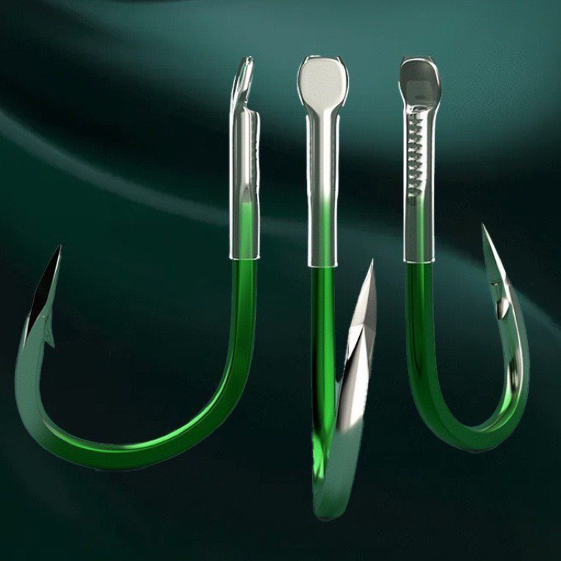 Lưỡi câu cá có ngạnh Tầm Xanh siêu bền, siêu bén chuyên săn hàng
