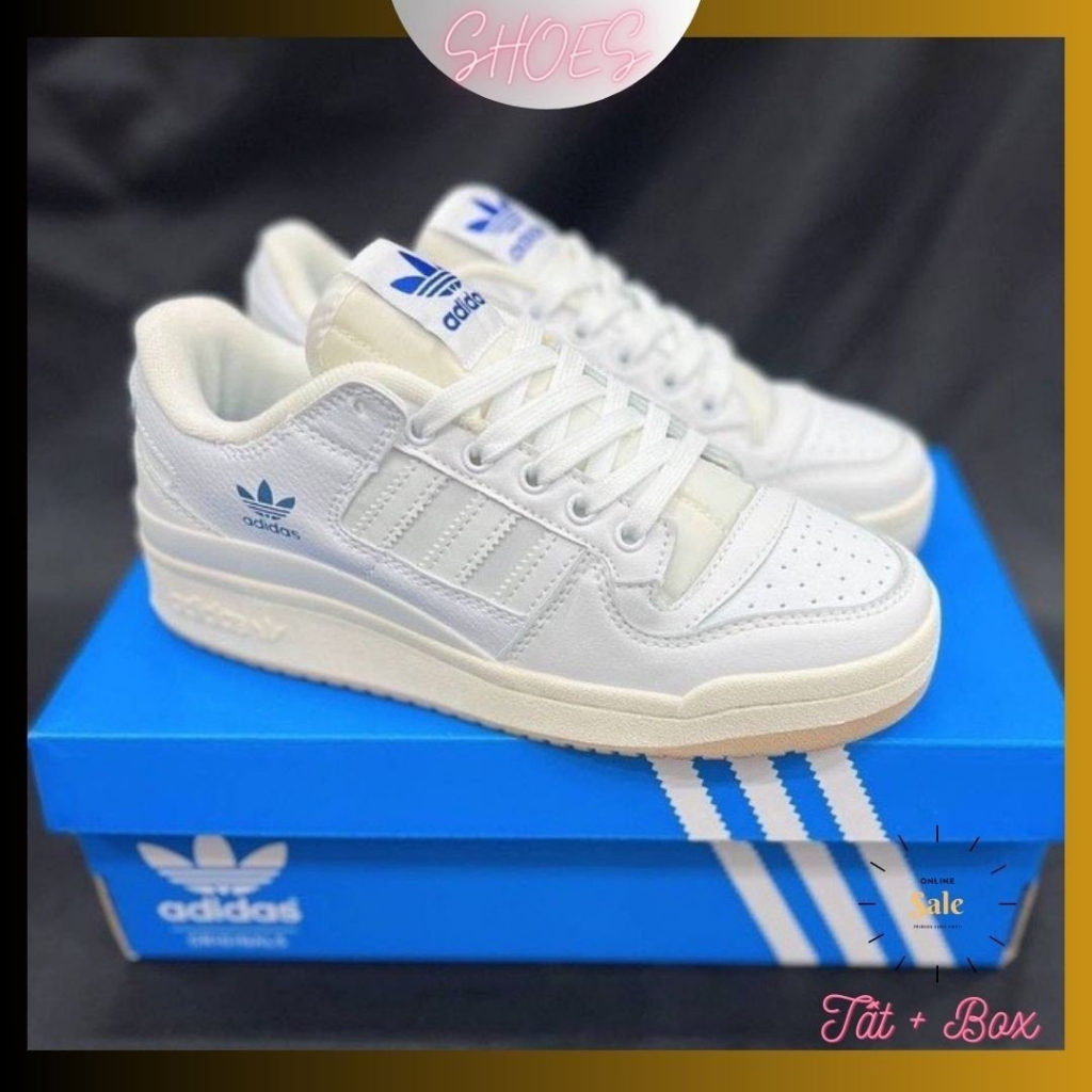 HOT Giày Adidas Forum 84 Low 2 Màu Trắng Và Đen Hottrend, Giày Sneaker Adidas Forum Nam Nữ Kiểu Dáng Thể Thao Full Bill