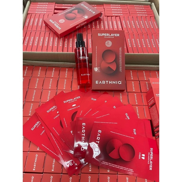 1 set lẻ màng dán collagen SUPERLAYER EARTHNIQ