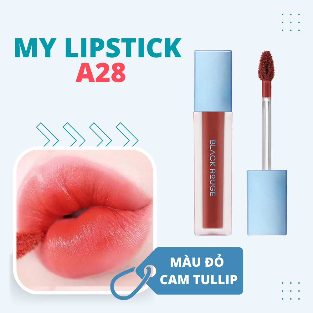 Son Kem.Black. Rouge.Air Fit Velvet Tint Ver 6 Màu A28 A31 A32_VENAXA SHOP