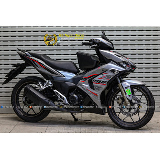 Tem dán rs winner x v3 màu bạc xanh đen đỏ