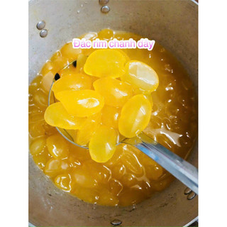 Hạt đác rim chanh dây Dẻo chua ngọt ít đường 550g