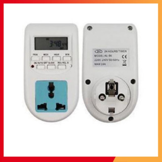 Ổ cắm hẹn giờ điện tử AL06, số lần bật tắt 16 lần trong ngày, công tắc hẹn giờ bật tắt thiết bị điện