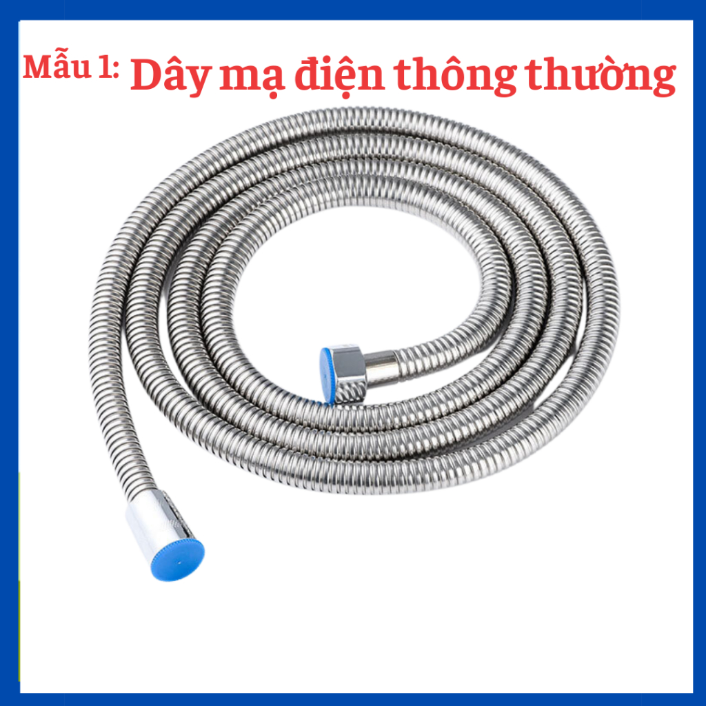 Dây sen inox 304, dây sen tắm chống xoắn, dây sen lõi rút 3 lớp, dây sen tắm inox 3 lớp siêu bền, dây sen tắm cao cấp si